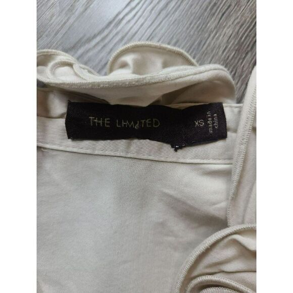 The Limited Ruffled Button Down Shirt XS - Picture 4 of 4